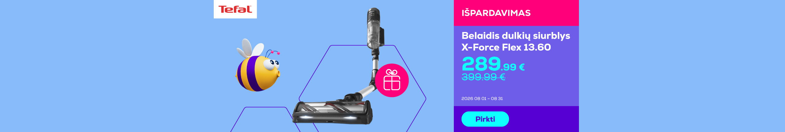 Cordless vacuum cleaner X-Force Flex 13.60