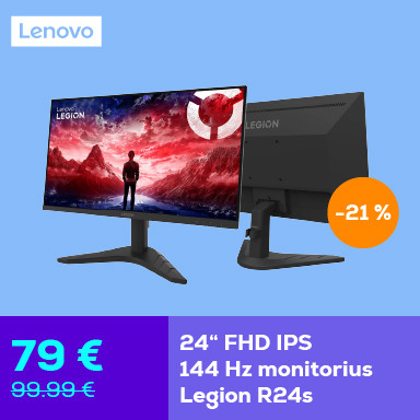 Monitor Legion R24s 24" | FHD | IPS | 144 Hz