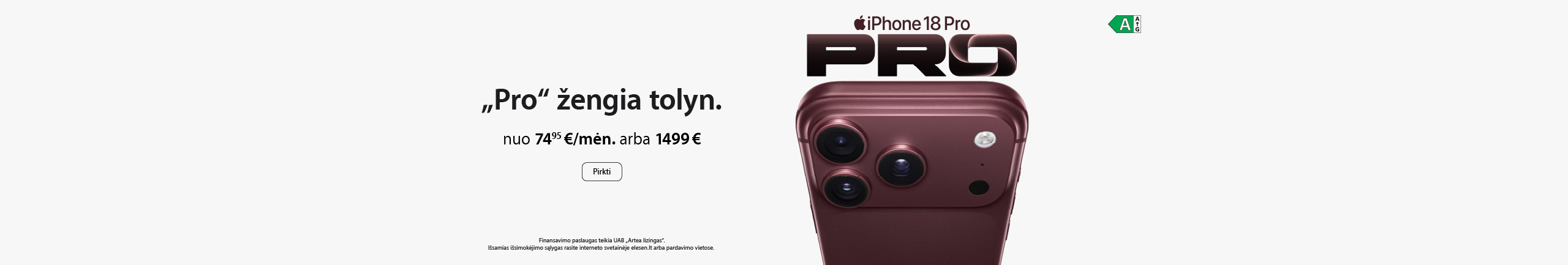 Būk vienas pirmųjų, užsisakiusių naujausius Apple įrenginius!
