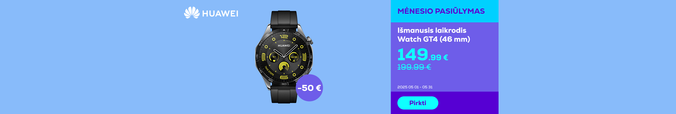 Smartwatch Huawei Watch GT4