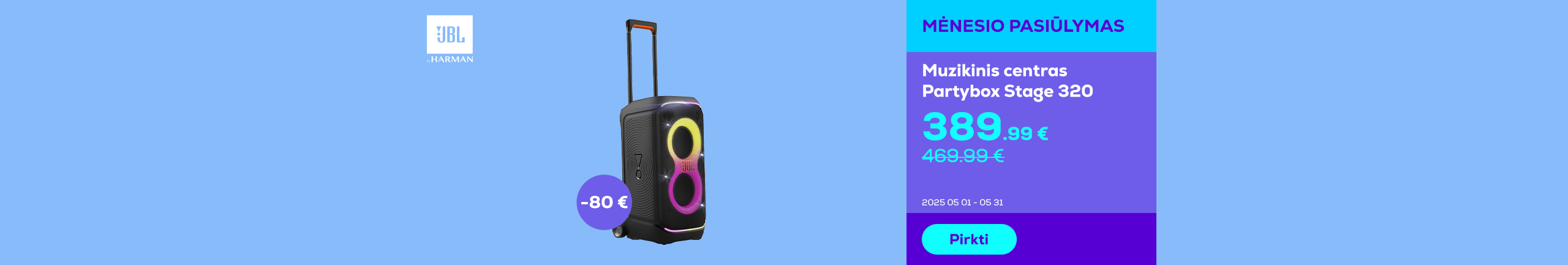 JBL partybox Stage 320