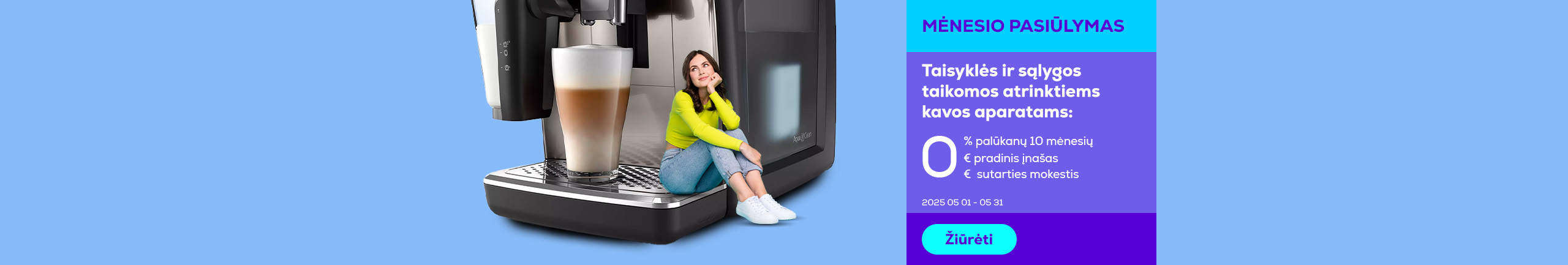 0% leasing for selected espresso coffee machines