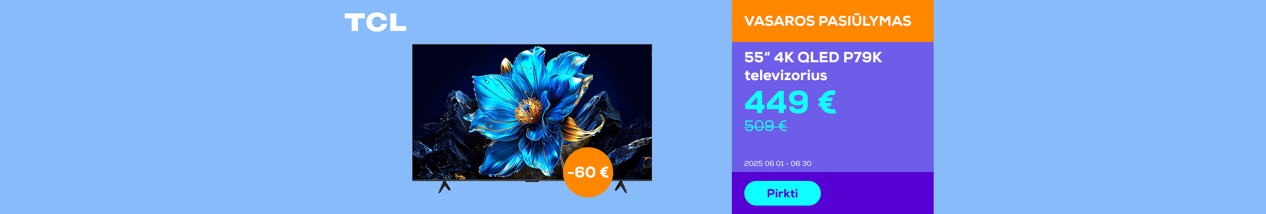 55" 4K QLED P79K TV