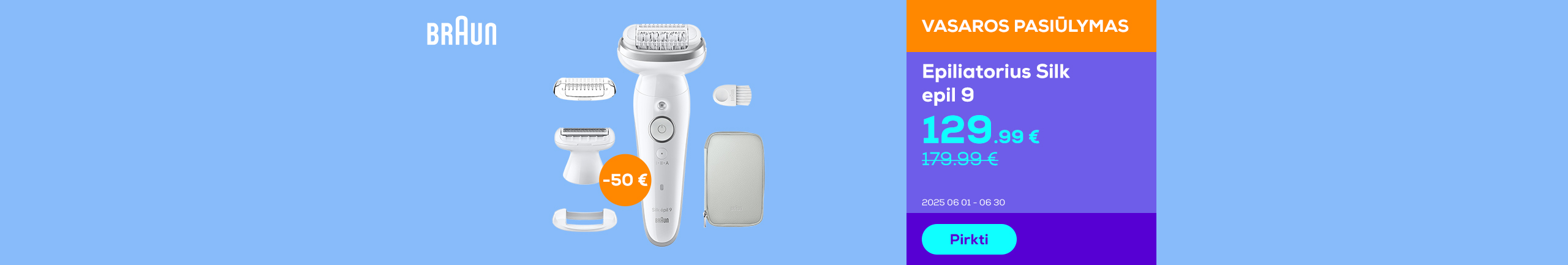Epilator Silk epil 9	
