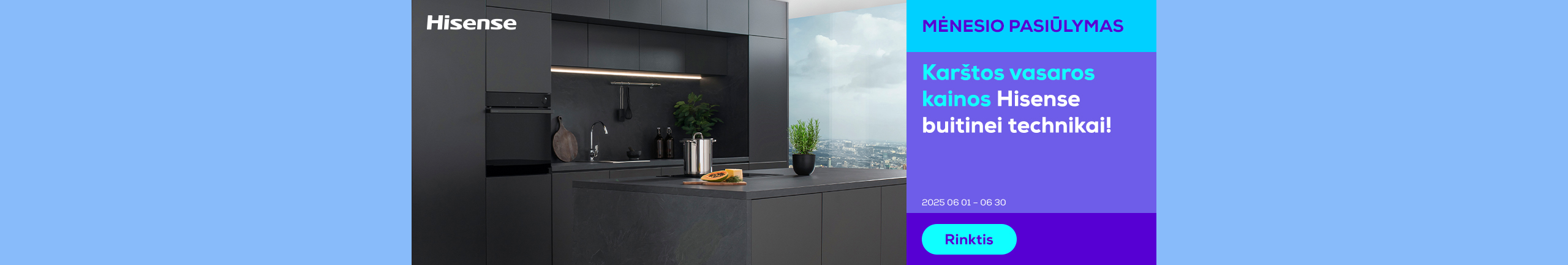 Hot summer prices for Hisense home appliances