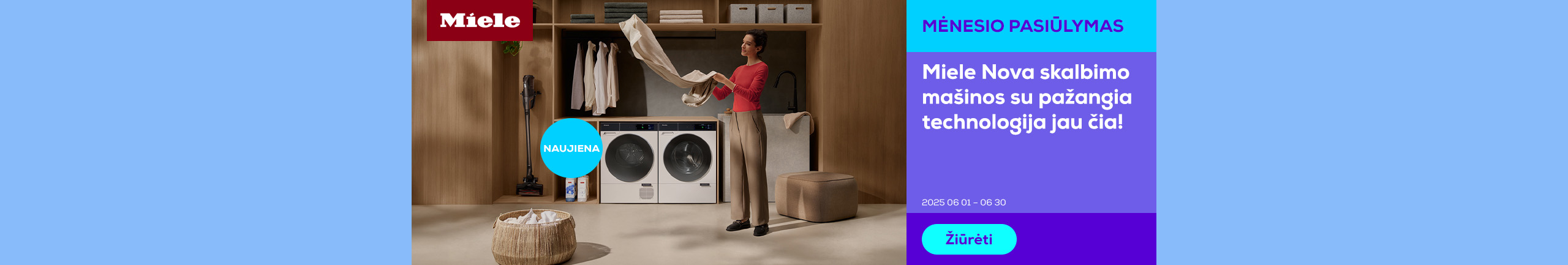 Miele Nova washing machines with advanced technology are here