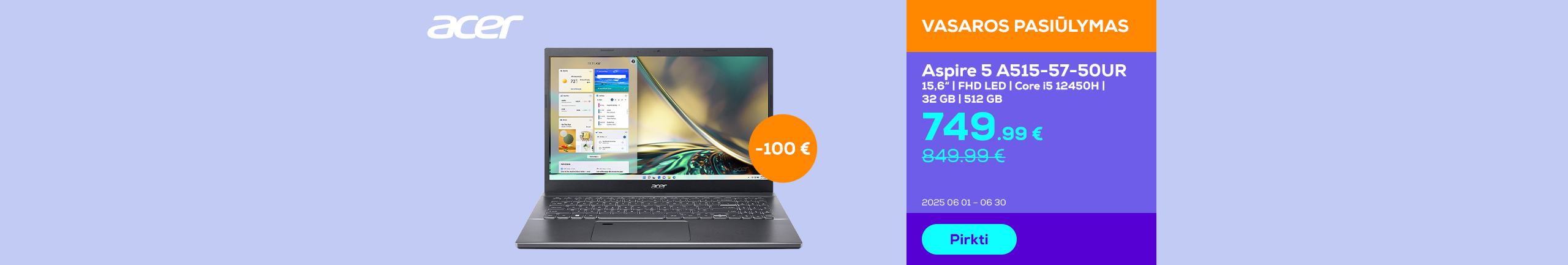 Acer Aspire 5 A515-57-50UR