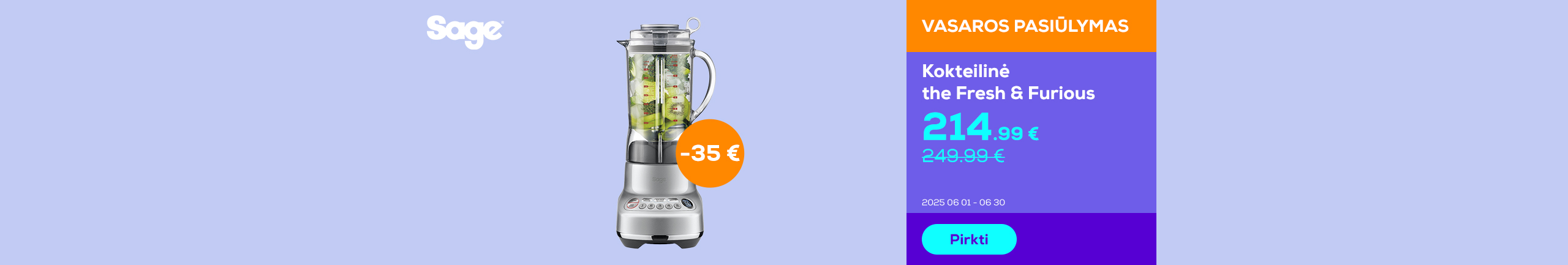 Blender the Fresh & Furious, 1400 W	