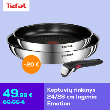 Tefal Ingenio Emotion pan set 24/28 cm