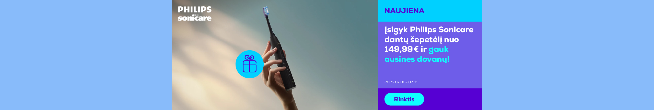 Philips headphones as a gift