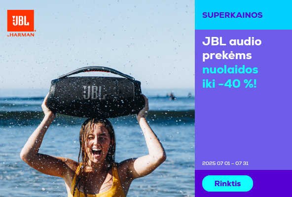 Discounts up to -40% on JBL audio	