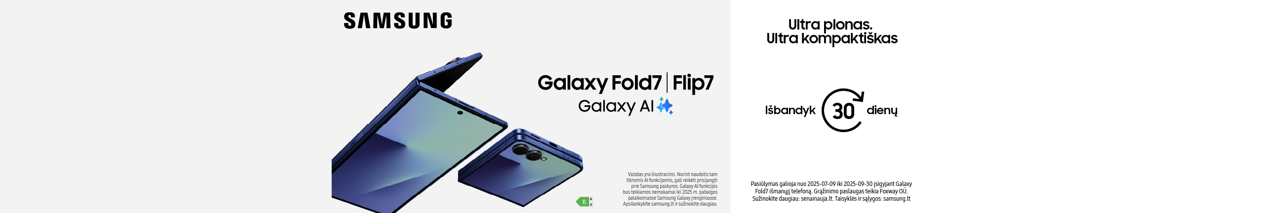 Nauji Samsung įrenginiai jau prieinami Euronics!