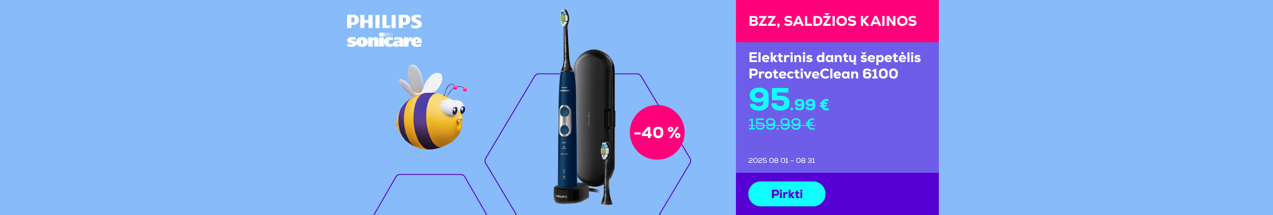 Electric toothbrush ProtectiveClean 6100