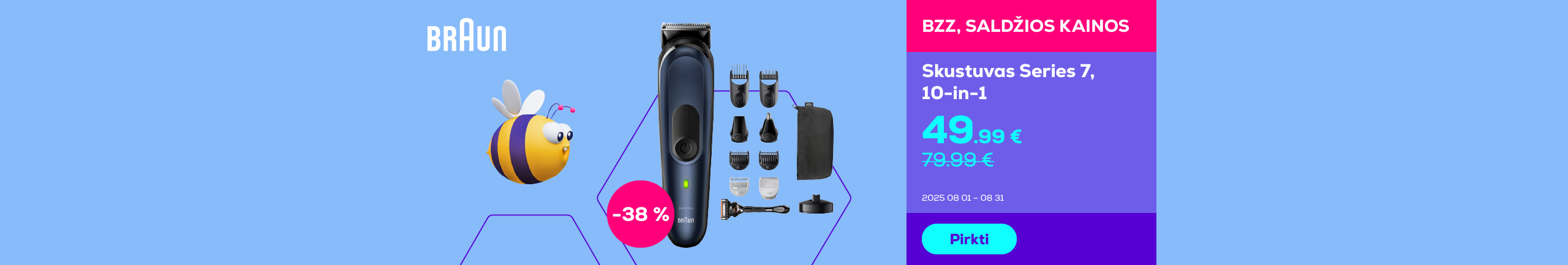 Multi grooming kit Series 7, 10-in-one