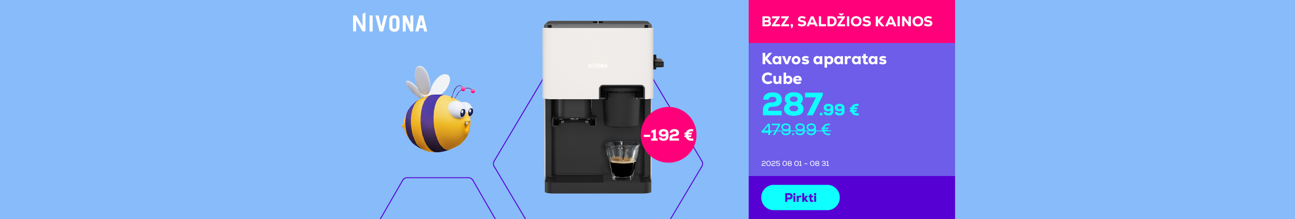 Coffee machine Nivona Cube