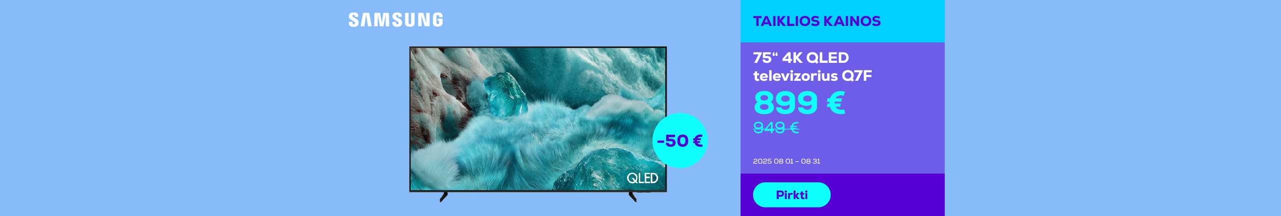 75" 4K QLED Q7F TV