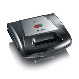 Severin, 3 in 1, 1000 W, black/silver - Sandwich toaster Item - SA2968 SA2968