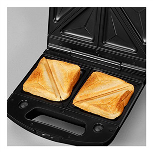 Severin, 3 in 1, 1000 W, black/silver - Sandwich toaster Item - SA2968