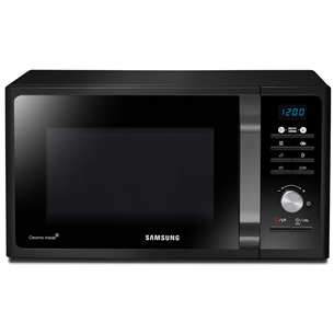 Samsung, 23 л, 800 Вт, черный - Микроволновая печь с грилем Товар - MG23F301TAK/BA