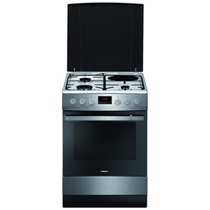 Hansa, 65 L, inox - Freestanding Combined Cooker with Electric Oven Item - FCMX68209 FCMX68209