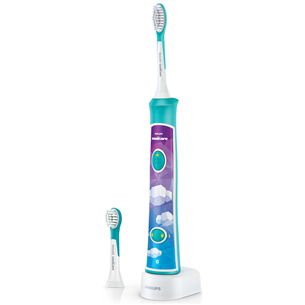 Elektrinis dantų šepetėlis Philips Sonicare Kids, mėlynas/baltas Prekė - HX6322/04 HX6322/04