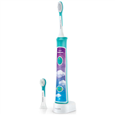 Elektrinis dantų šepetėlis Philips Sonicare Kids, mėlynas/baltas Prekė - HX6322/04