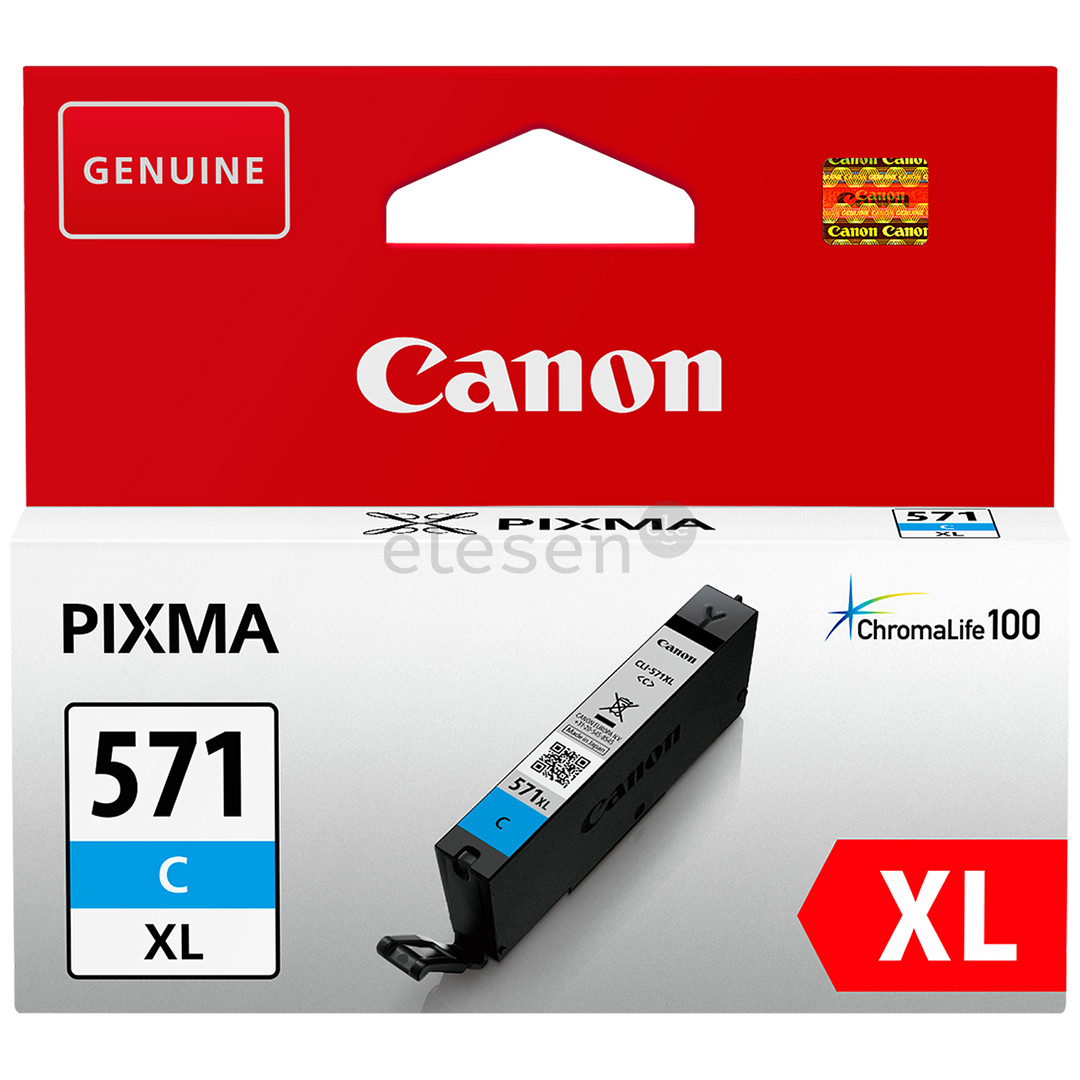 Ink cartridge Canon CLI-571XL (cyan) Item - 0332C001