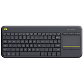 Logitech K400 Plus, SWE, gray - Wireless Keyboard With Touchpad