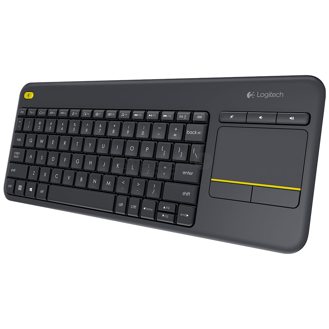 Logitech K400 Plus, SWE, gray - Wireless Keyboard With Touchpad