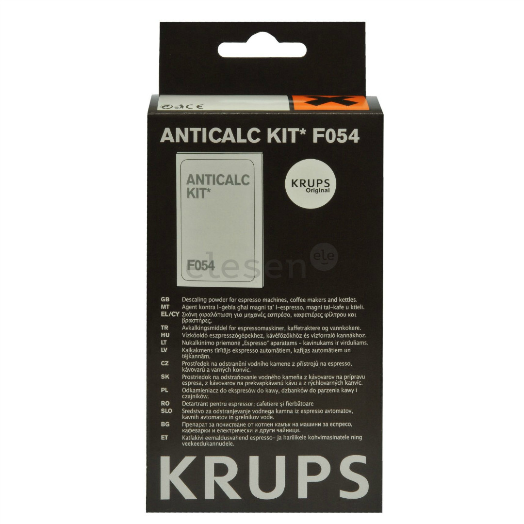 Krups, 2x40 g. - Espresso machine descaler Item - F054001A