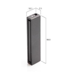 ID kortelių skaitytuvas+ID Smart USB, Juodas Prekė - 4748001003724