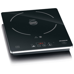 Severin, 2000 W, black - Single Induction Cooking Plate Item - KP1071 KP1071