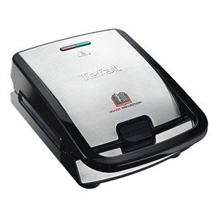 Tefal Snack Collection, 700 W, black/inox - Sandwich toaster with removable plates Item - SW852D12