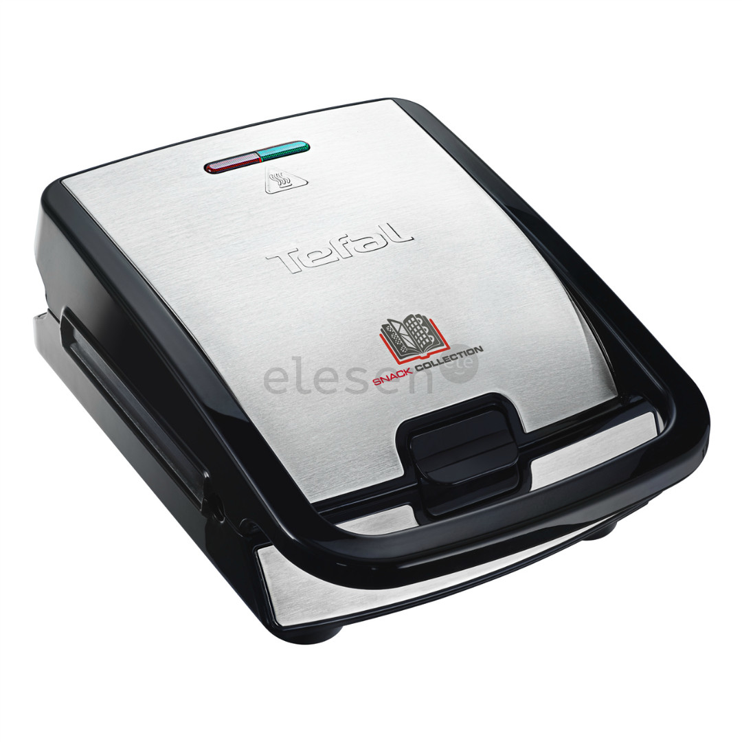 Tefal Snack Collection, 700 W, black/inox - Sandwich toaster with removable plates Item - SW852D12