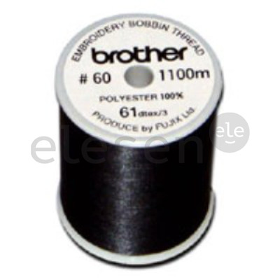 Siuvinėjimo siūlai Brother EBTCEB, Juodi