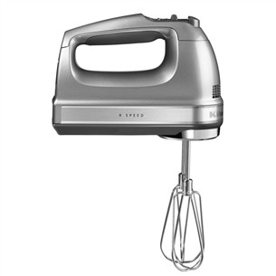 KitchenAid, 85 W, silver - Hand mixer Item - 5KHM9212ECU