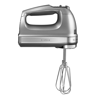 KitchenAid, 85 Вт, серебристый - Ручной миксер Товар - 5KHM9212ECU 5KHM9212ECU