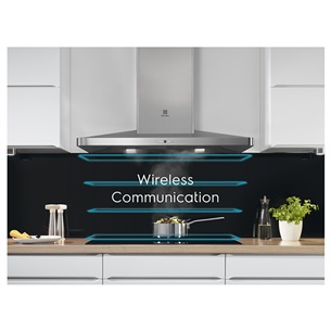 Electrolux, Hob2Hood, 603 m³/h, width 59.8 cm, inox - Cooker Hood Item - EFF60560OX