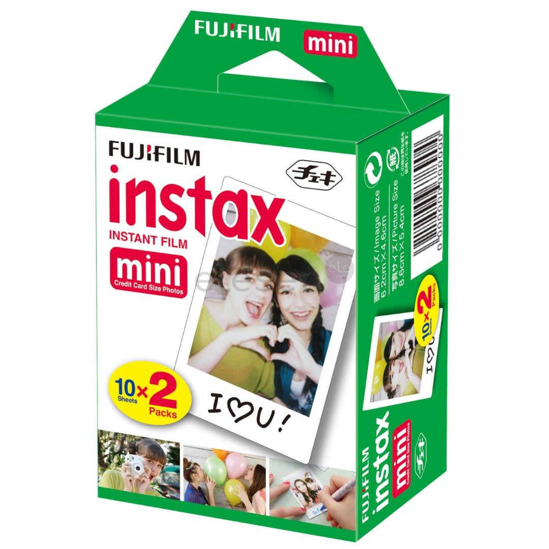FUJI Instax Mini Film Twin Pack, 2x10 pc - Photopaper