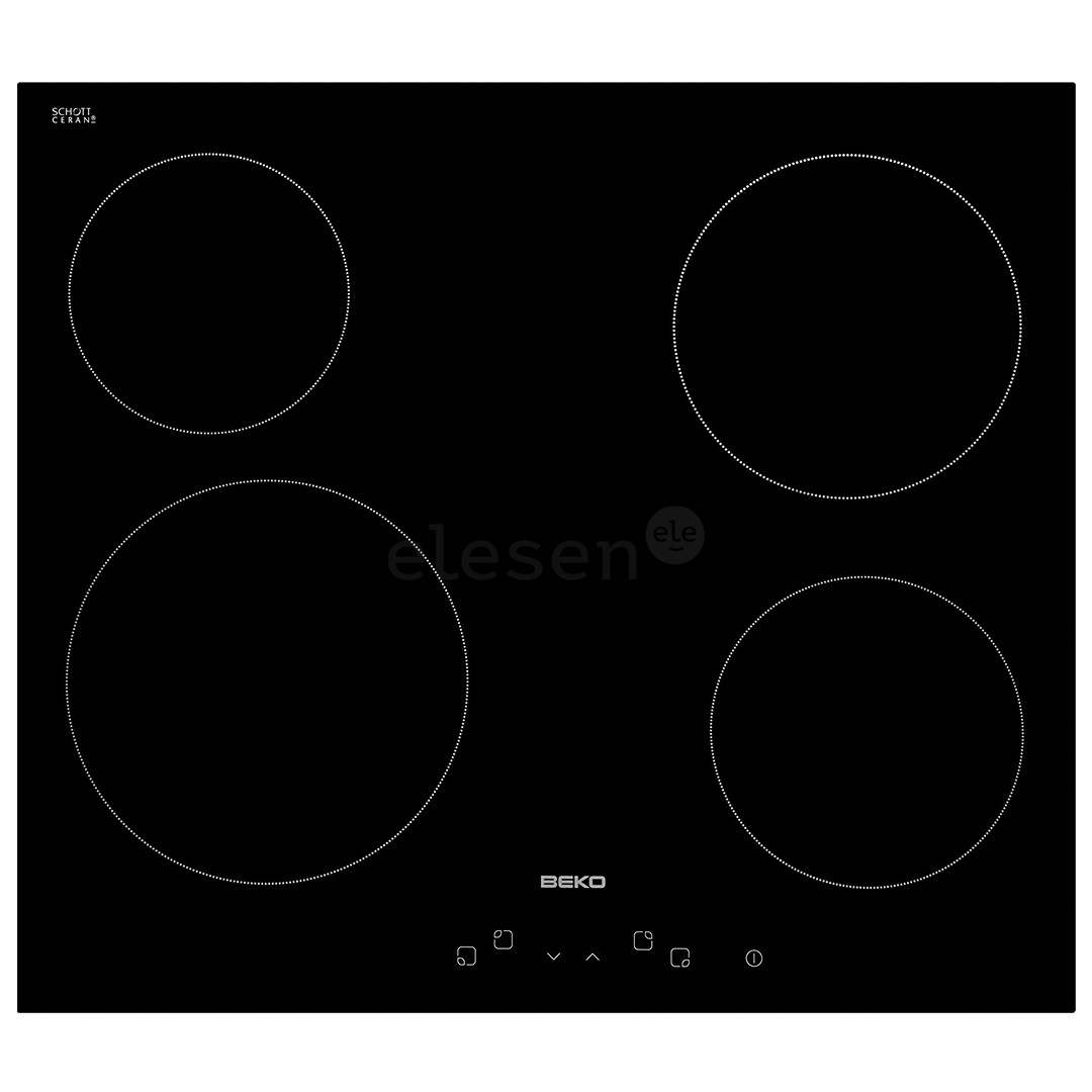 Built-in ceramic hob, Beko