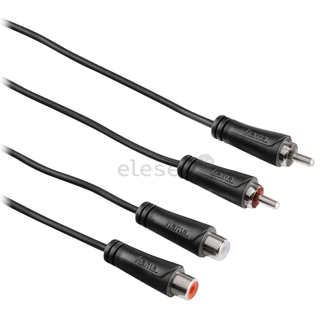 RCA extension cable Hama (3 m)