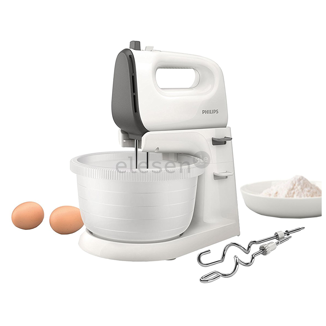Philips Viva Collection, 450 W, white/grey - Mixer Item - HR3745/00