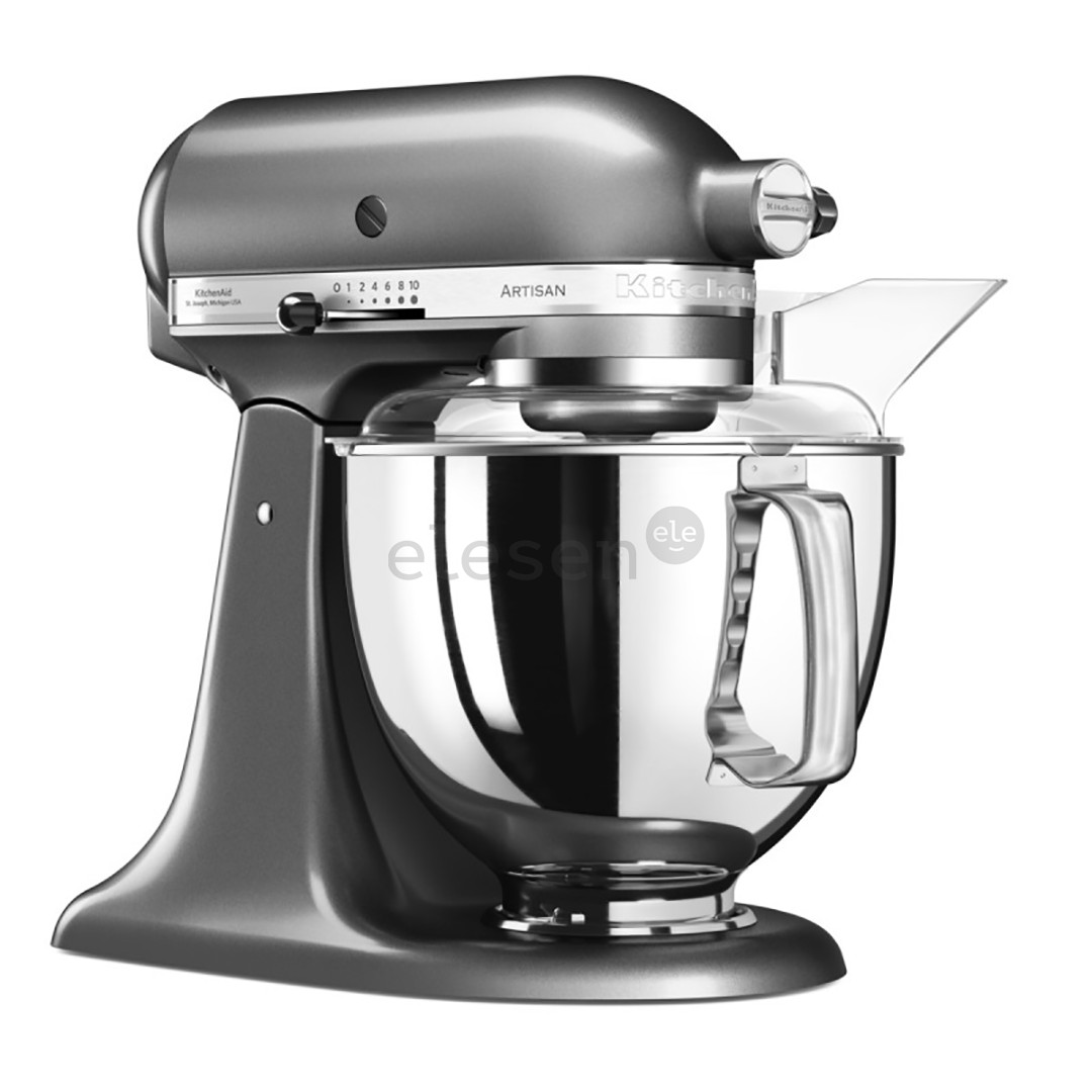 KitchenAid Artisan Elegance, 4.8 L/3 L, 300 W, silver - Mixer Item - 5KSM175PSEMS