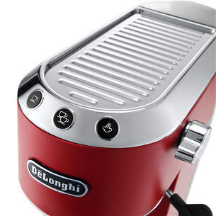 Delonghi Dedica pump, red/inox - Espresso machine Item - EC685R