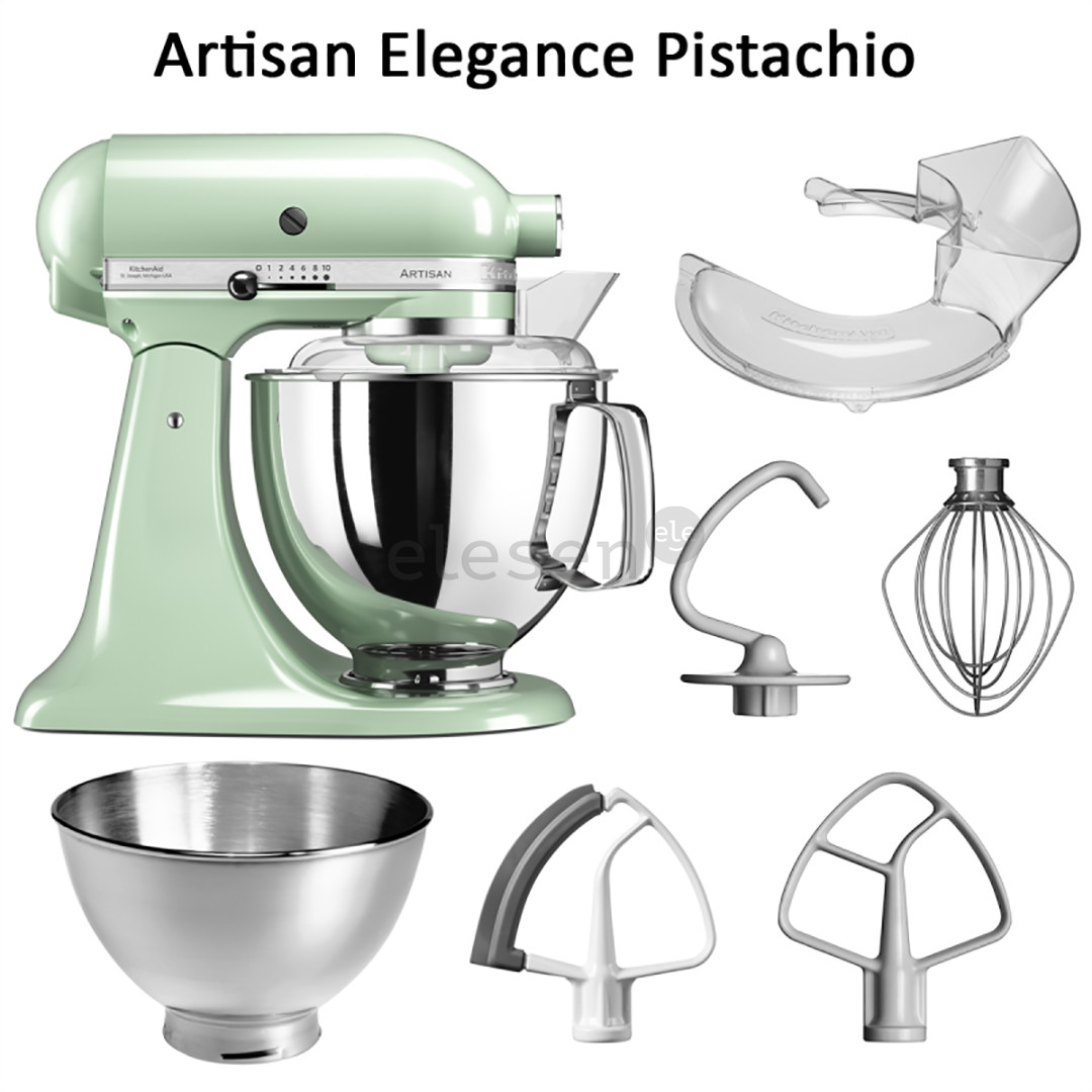 KitchenAid Artisan Elegance, 4.8 L, 300 W, green - Mixer Item - 5KSM175PSEPT