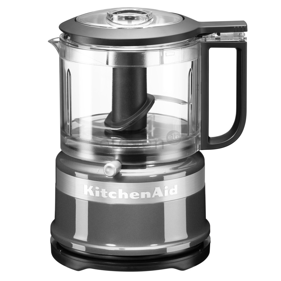 KitchenAid, 240 W, sidabro spalvos - Smulkintuvas