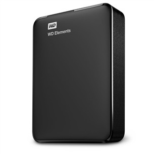 Išorinis kietasis diskas HDD Western Digital Elements 2TB 2.5", Juodas Prekė - WDBU6Y0020BBK-WESN