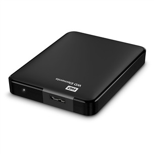 Išorinis kietasis diskas HDD Western Digital Elements 2TB 2.5", Juodas Prekė - WDBU6Y0020BBK-WESN
