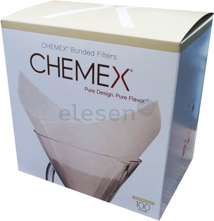 Chemex, 100 pieces - Pre-Folded bonded filters Item - FS-100