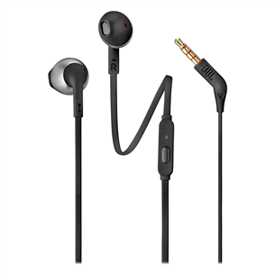 Ausinės JBL T205, Juodos Prekė - JBLT205BLK JBLT205BLK